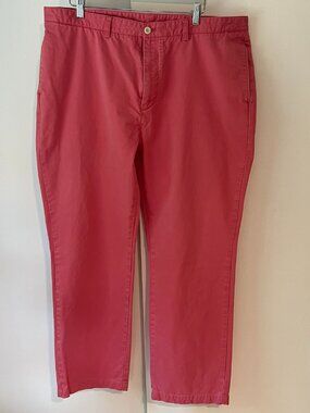 Vineyard Vines Men's Club Pant Nantucket Red Chinos 42x32